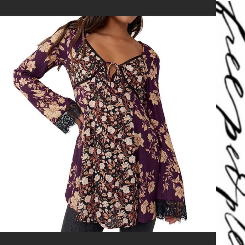 NWT Free People Long Sleeve Mini